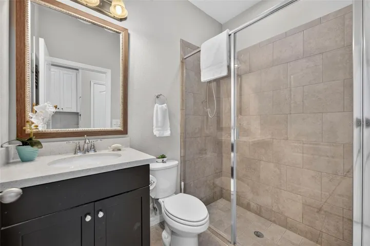 Full Bath adjacent to 1st floor bedroom