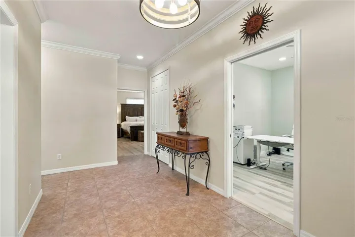 Foyer looking into the office