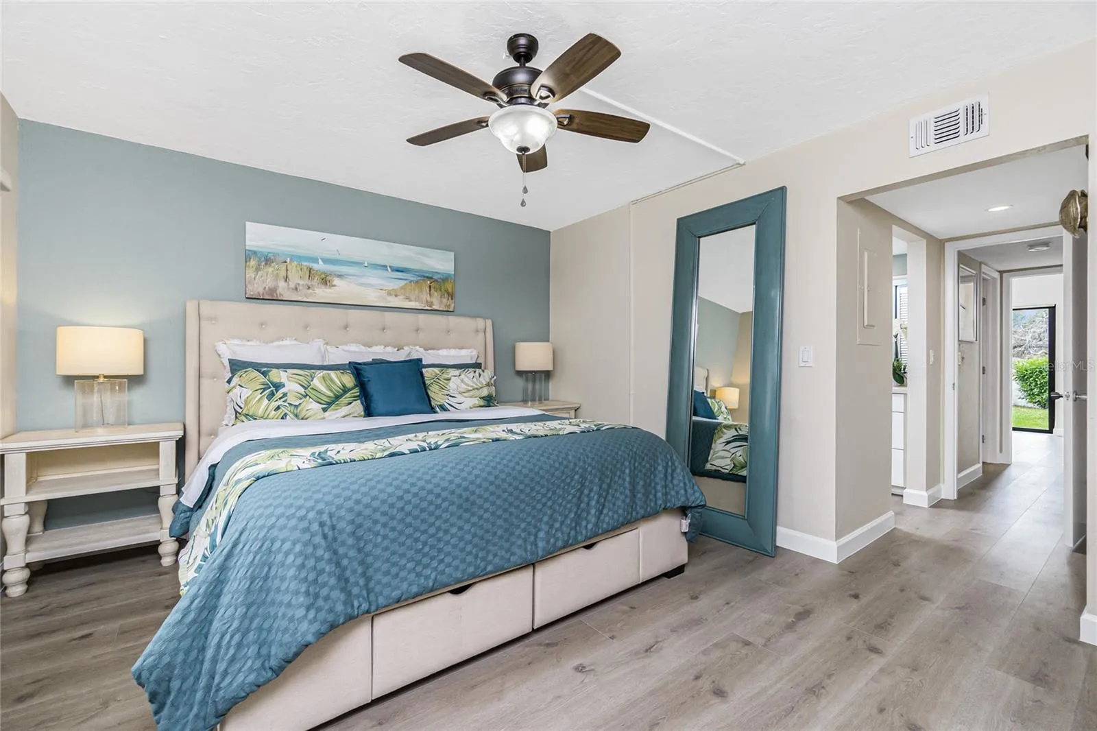 Master Bedroom Looking to Master Bath