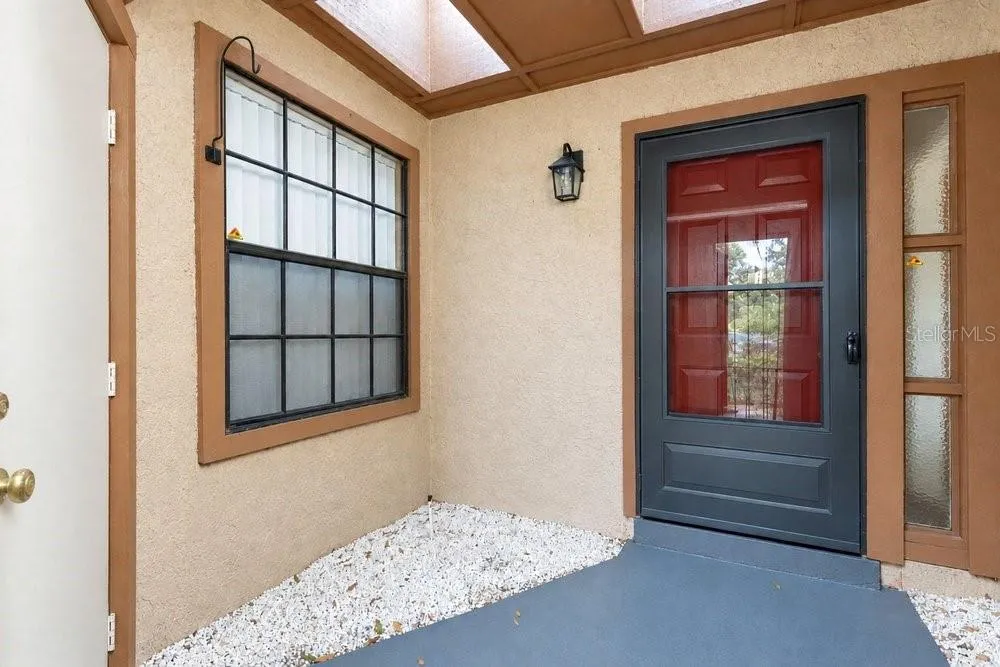 Front door/courtyard