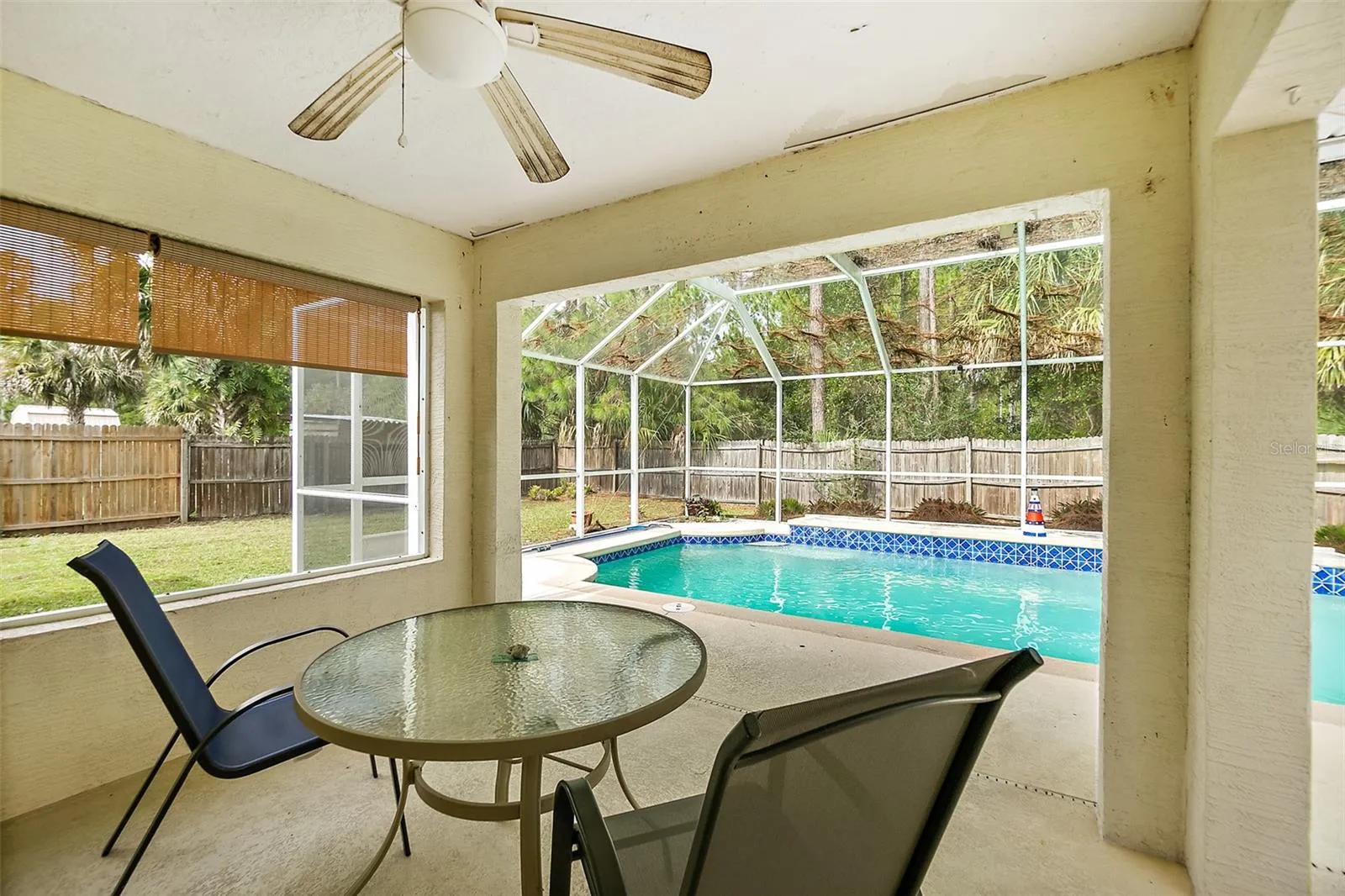 Lanai and Pool