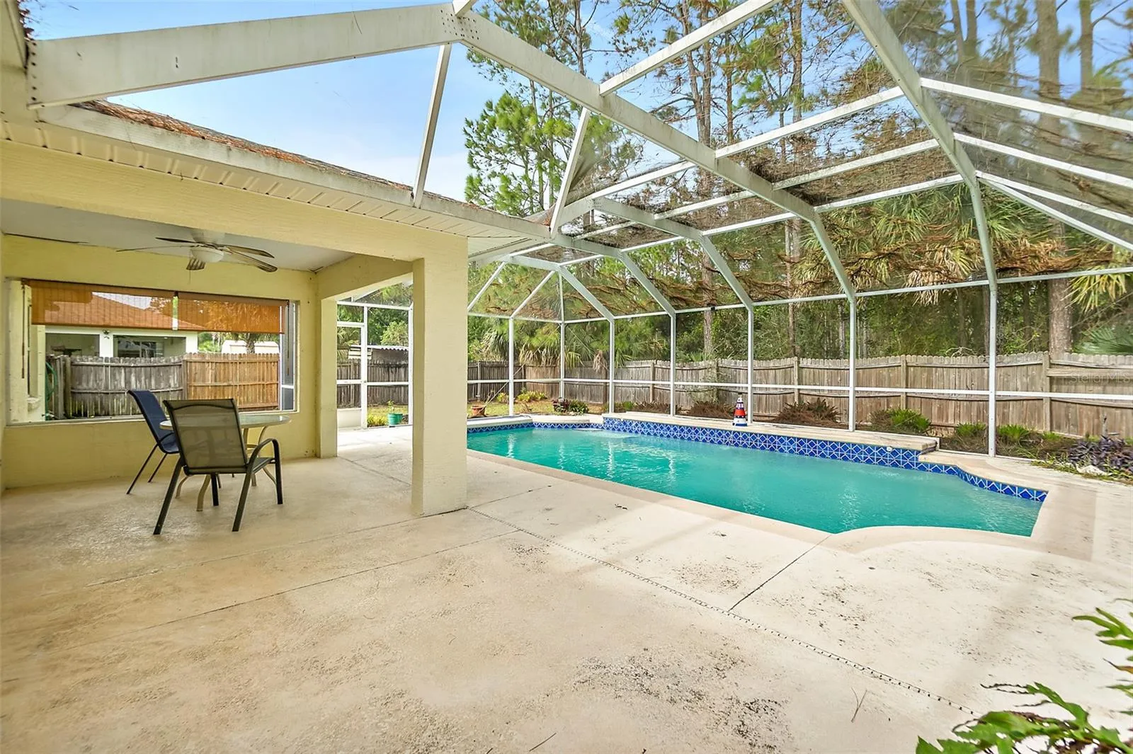 Lanai and Pool