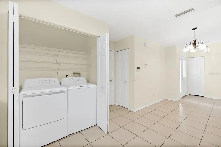 Laundry in Kitchen