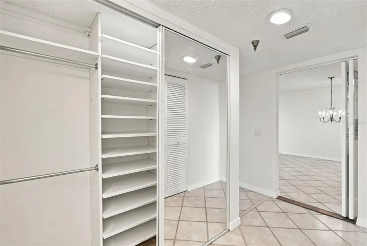 Existing built in closets