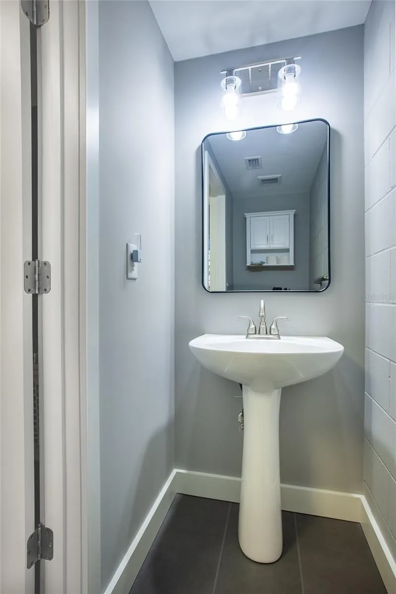 Downstairs Half Bath