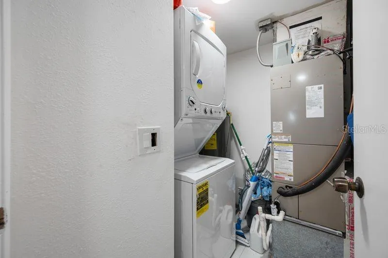 Interior Laundry & Storage Space