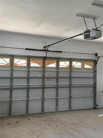 Attached 2-car garage