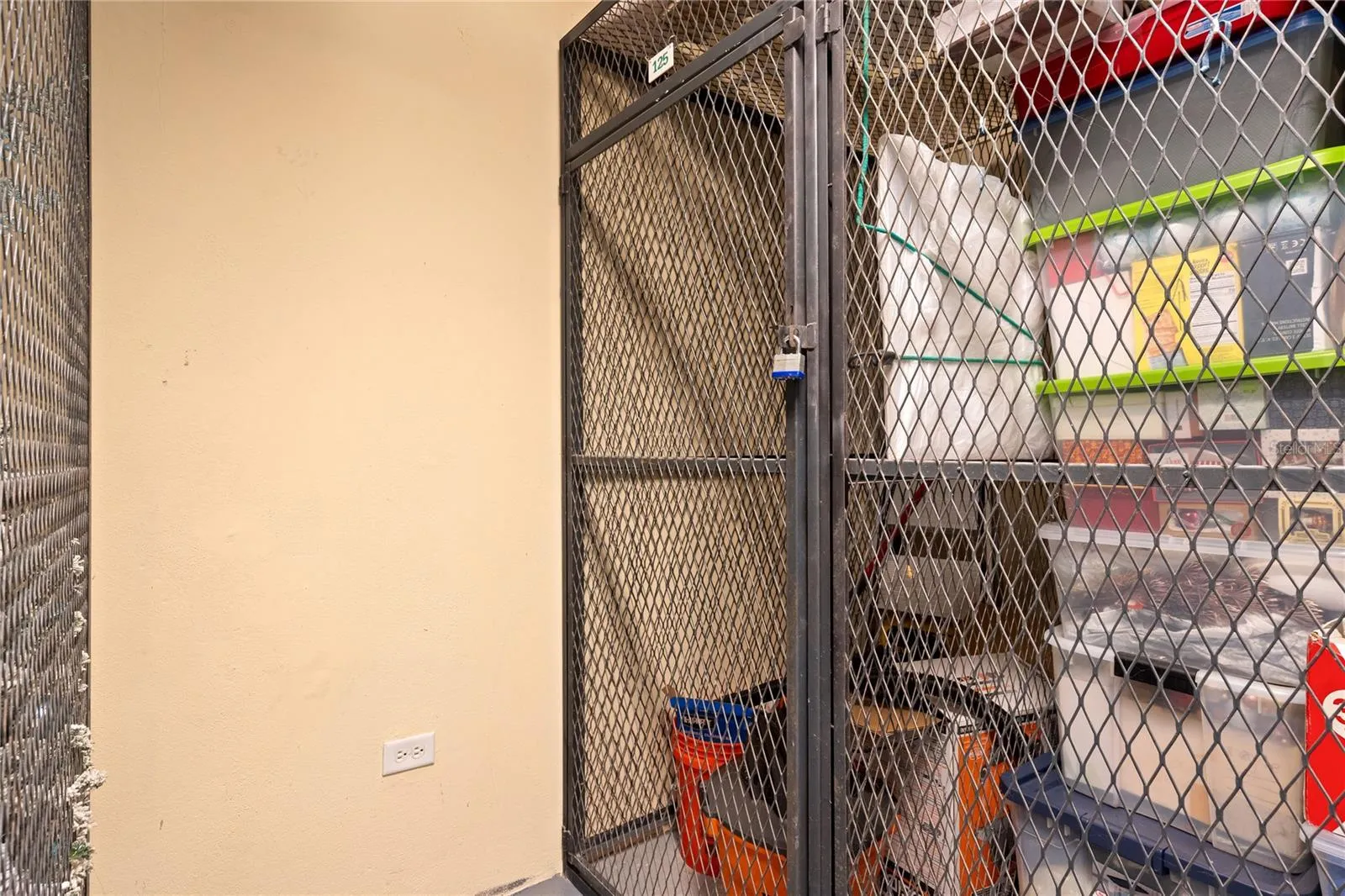 Deeded storage unit