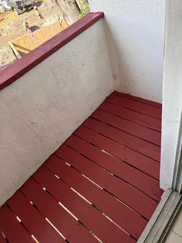 Upstairs Balcony