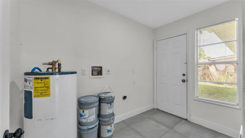Indoor Laundry Room