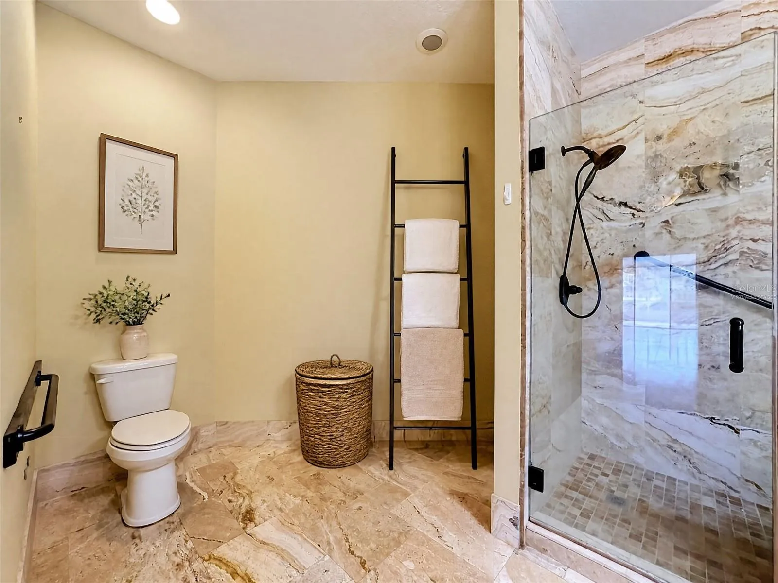 Virtually Staged Master Bathroom 2