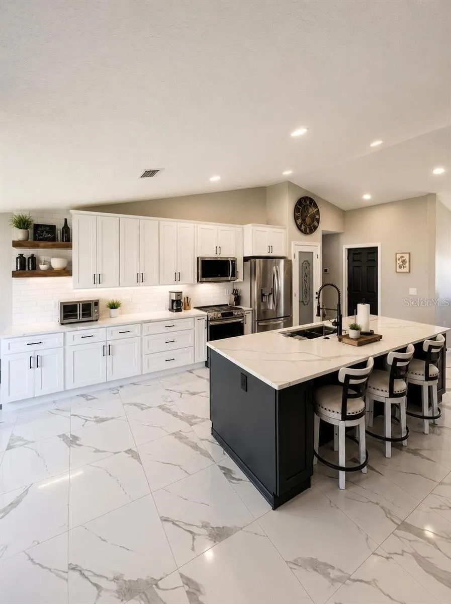 open floor plan