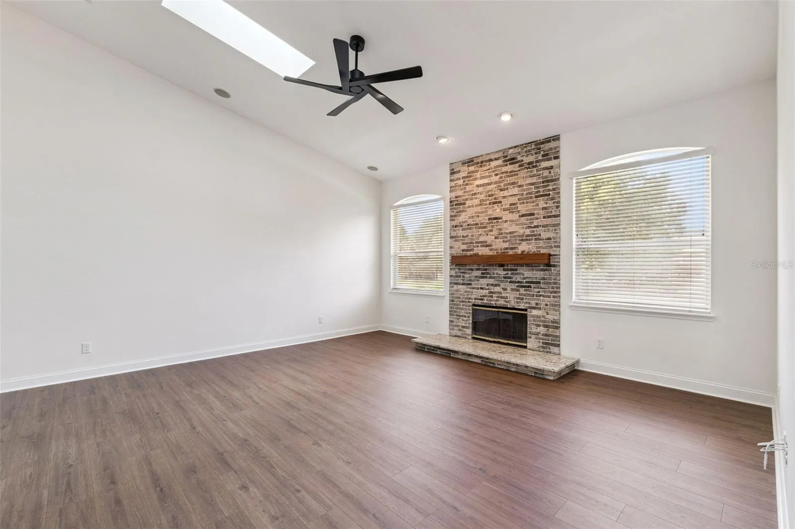 Living Room with Fireplace