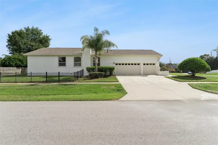 Driveway- 3 car Garage- Side Access