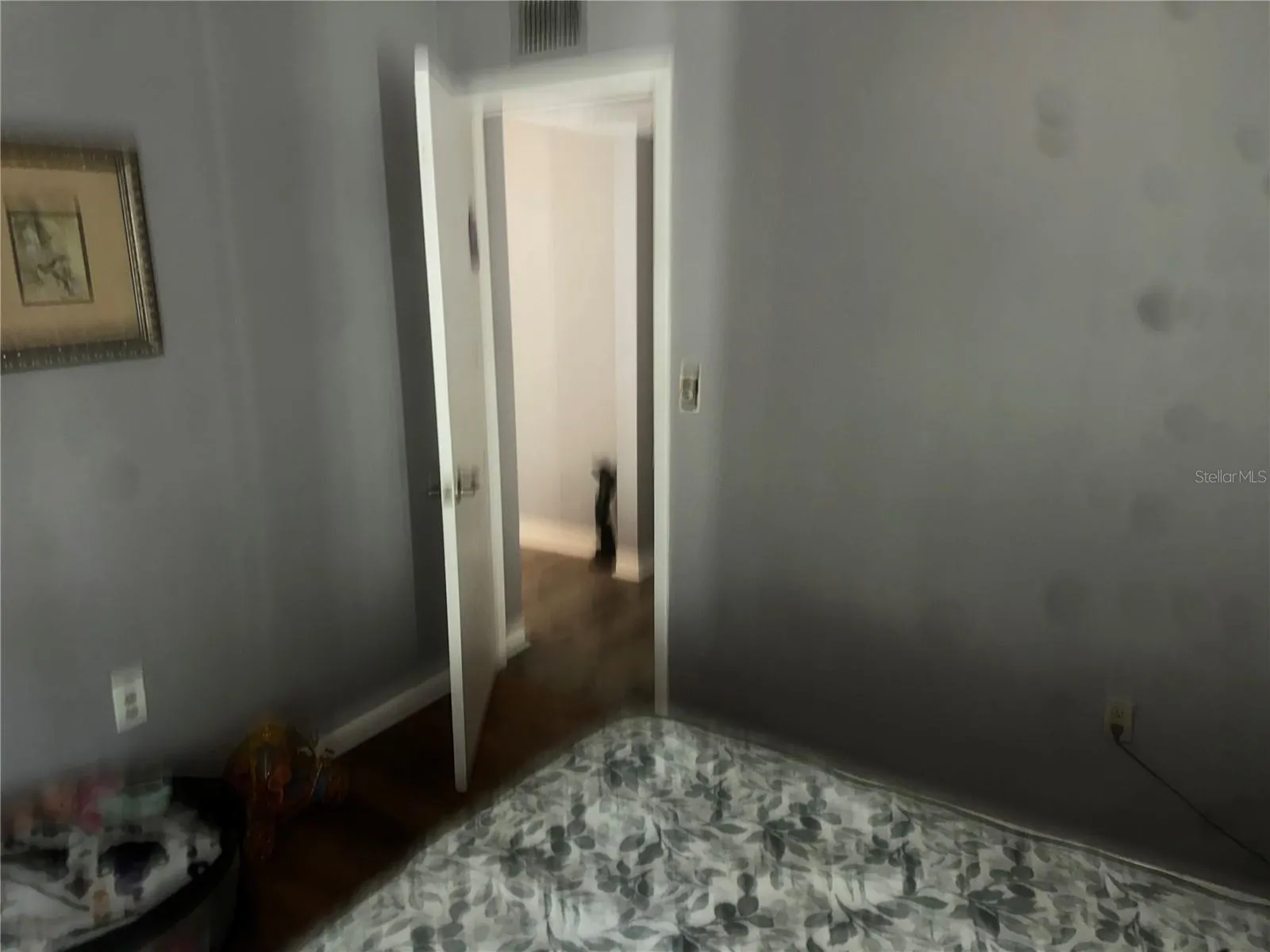 Bedroom 2 opposite the door