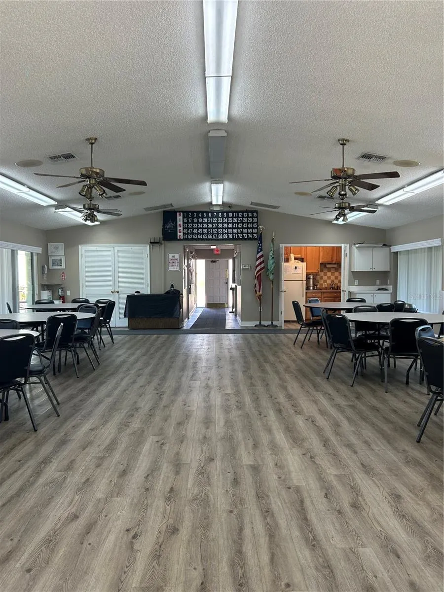 Clubhouse from the main entrance
