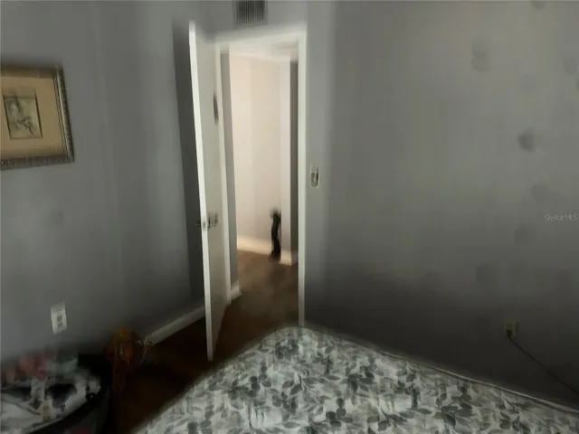 Bedroom 2 opposite the door