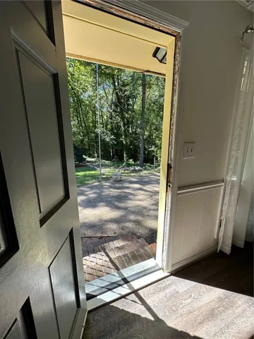 Family room patio access