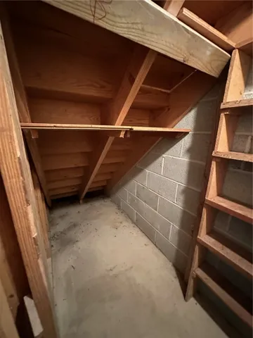 safe room/basement storage