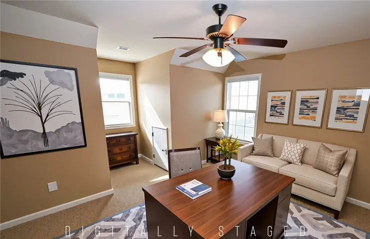 Bedroom 3 (DIGITALLY STAGED)