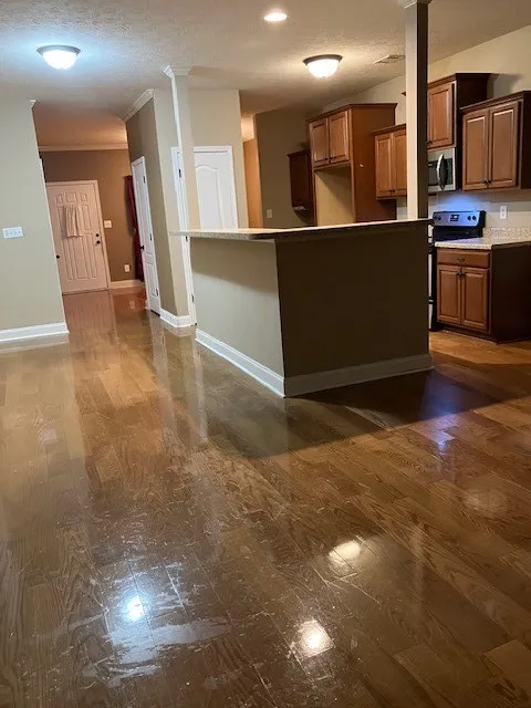 View of kitchen from Greatroom