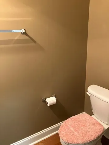 Half bathroom downstairs