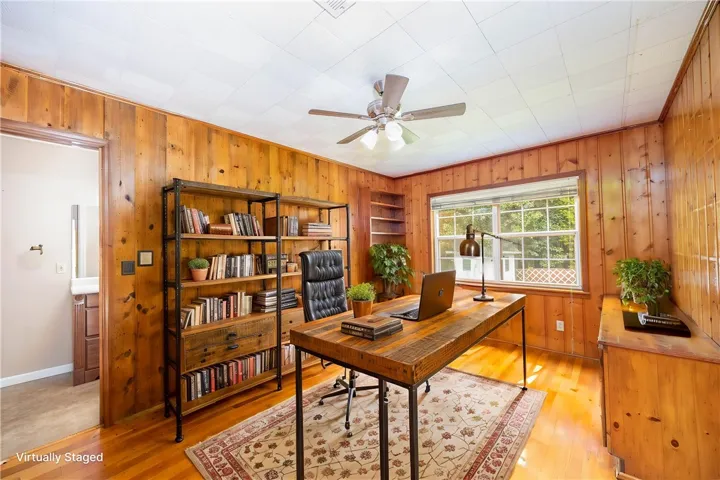 Home Office with Virtual Staging
