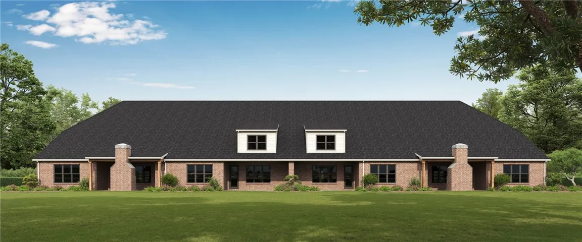 Rear Elevation Rendering