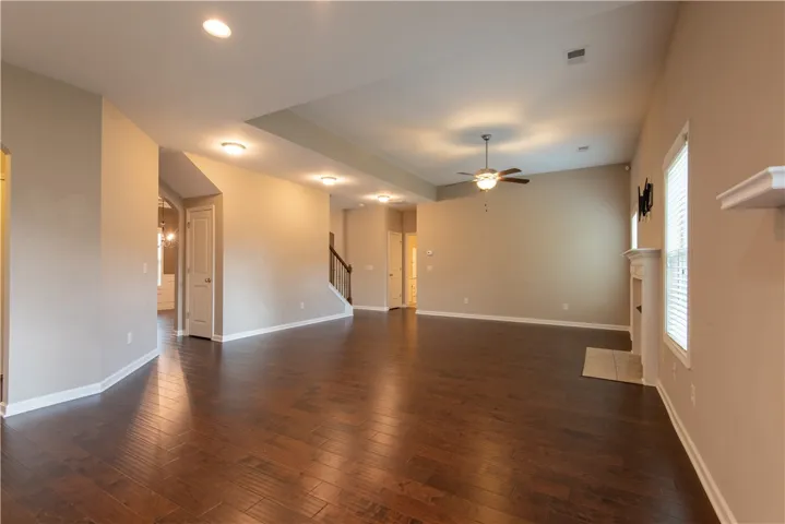 Living Room view 2 (prior to tenants moving in)