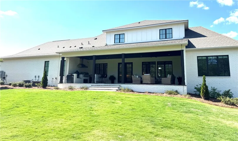 Spacious and FLAT backyard