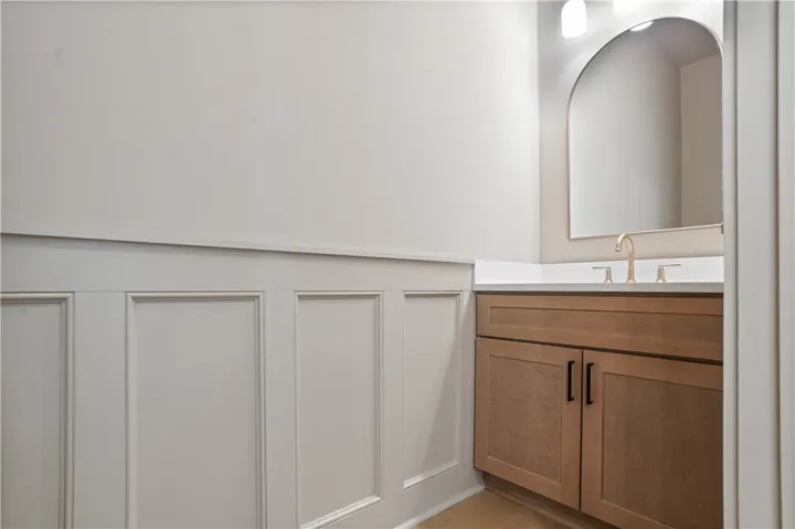 1/2 bath - 1st floor