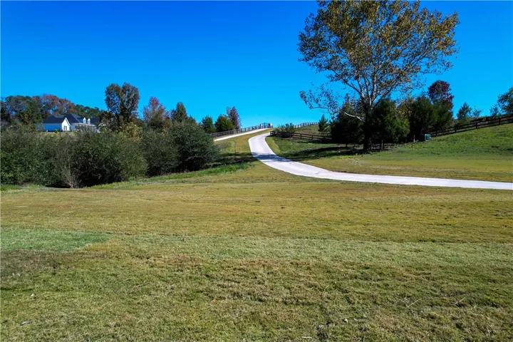 Private driveway leading to the cul-de-sac - looking out of the home!