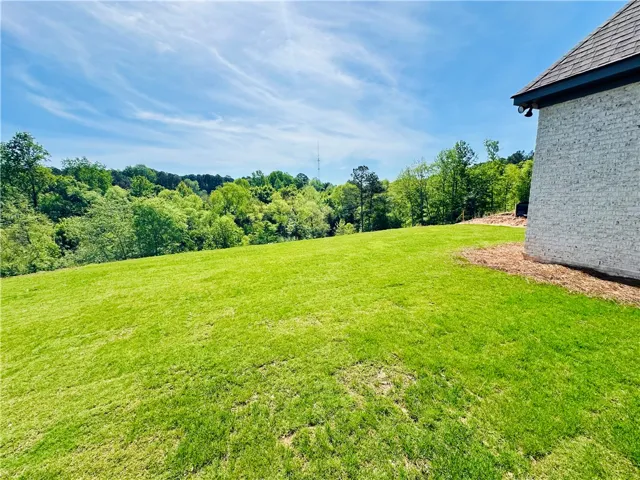 Expansive green space offers a serene environment for outdoor enjoyment.