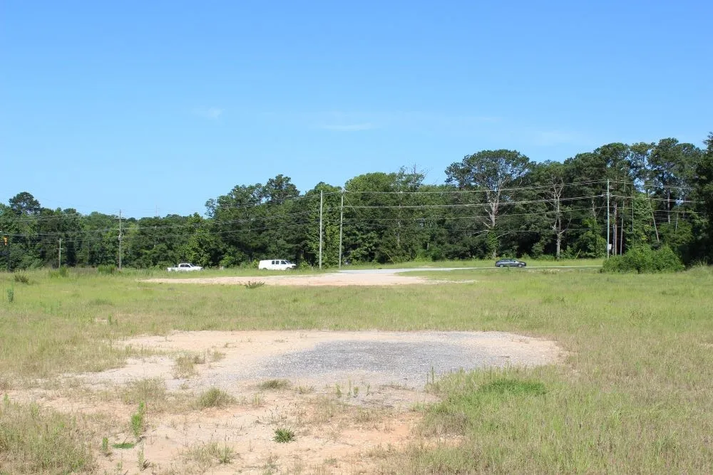 View across Lot onto Cox Road