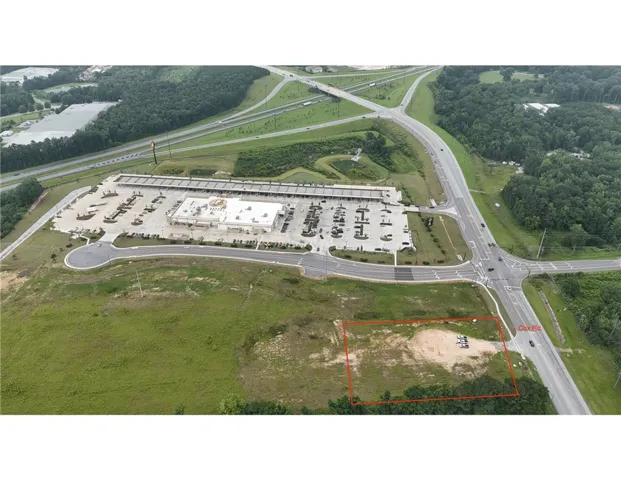 View over Lot of BUC-EE'S and Exit 50