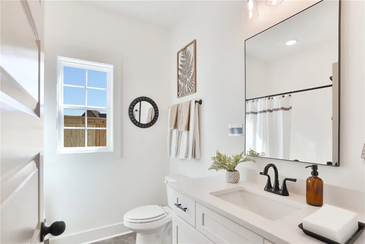 EXAMPLE of a Toby B - Spare Bathroom.  All plans, pricing, & specifications are subject to change without notice.