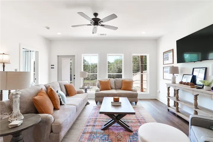 EXAMPLE of a Toby B - Living Room.  All plans, pricing, & specifications are subject to change without notice.