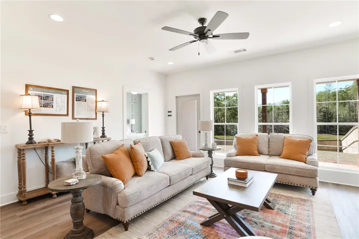 EXAMPLE of a Toby B - Living Room.  All plans, pricing, & specifications are subject to change without notice.