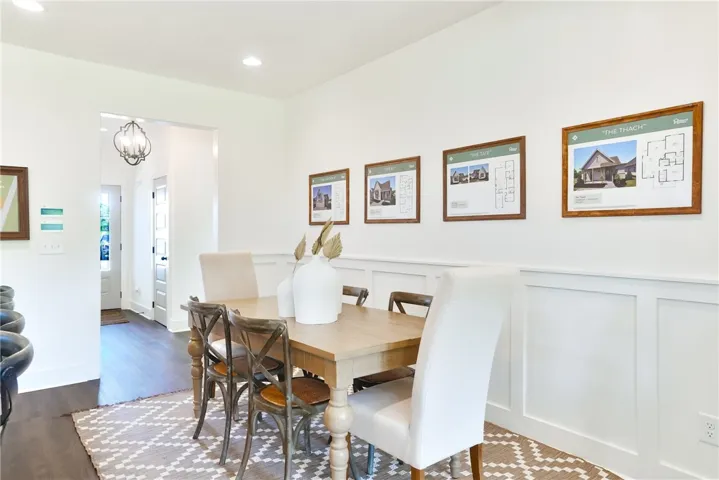 EXAMPLE of a Toby B - Dining.  All plans, pricing, & specifications are subject to change without notice.