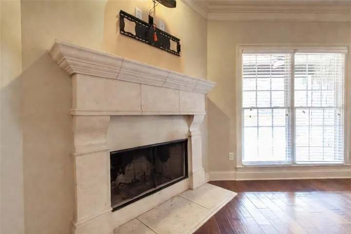 Wood Burning Fireplace