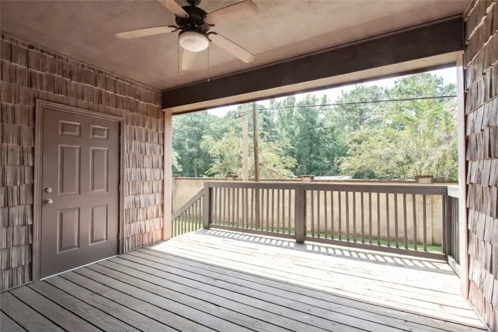 Partially Covered Deck off of Great Room