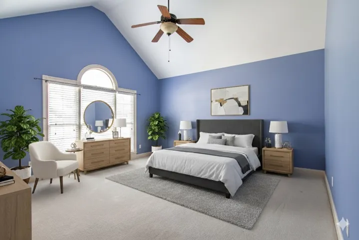 Virtually Staged Bedroom 2