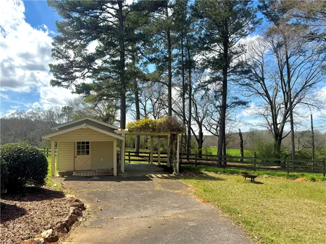 Backyard shed