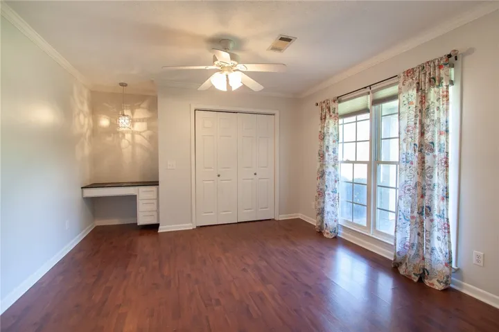 Bedroom near front entrance
