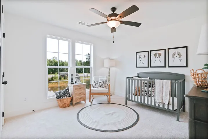 Example of a furnished Holden Plan - All plans, pricing, and specifications are subject to change without notice.