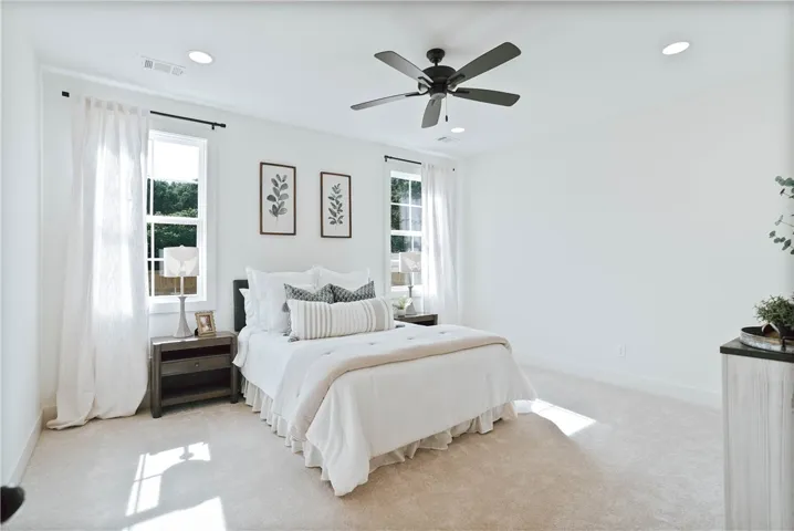 Example of a furnished Holden Plan - All plans, pricing, and specifications are subject to change without notice.