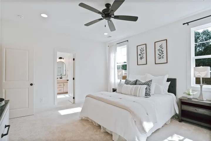 Example of a furnished Holden Plan - All plans, pricing, and specifications are subject to change without notice.