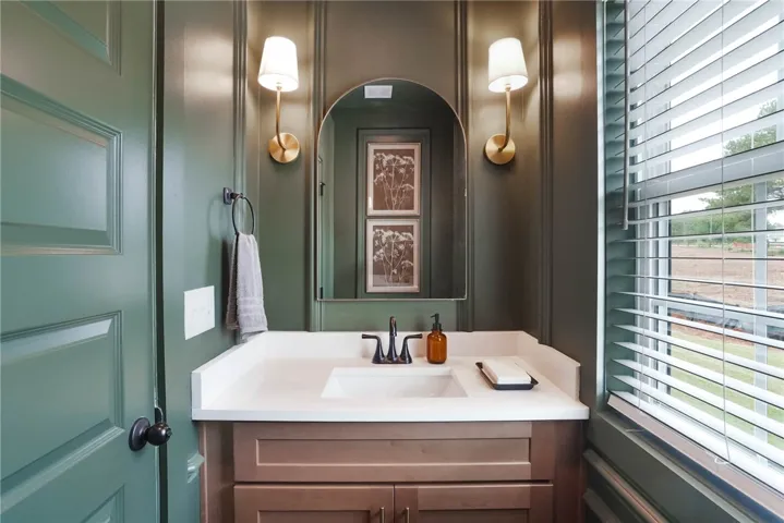 Example of a completed Trent Plan - Powder Room - All plans, pricing, selections & specifications are subject to change without notice.