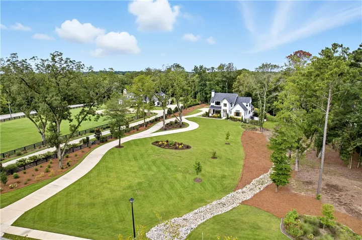 Large 3.18 acre private lot in the Bridle Creek estates