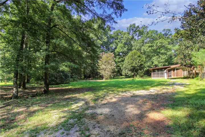 Pulling into the Property